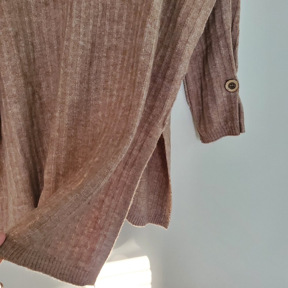 Free People Around the Clock Tunic Sweaters Tan - Picture 5 of 10